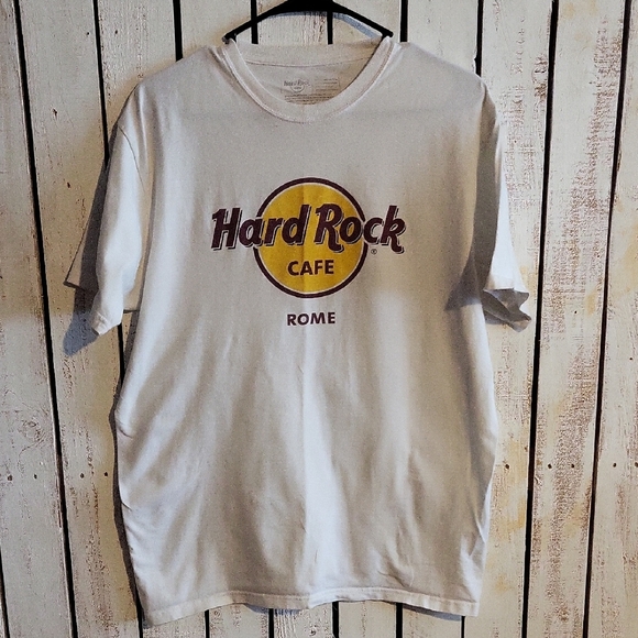 Hard Rock Cafe White Short Sleeve Tee - Picture 1 of 3